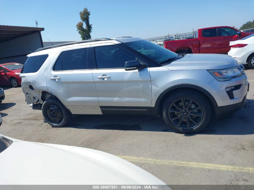 2018 Ford Explorer Xlt VIN: 1FM5K7D88JGB56591 Lot: 39587551