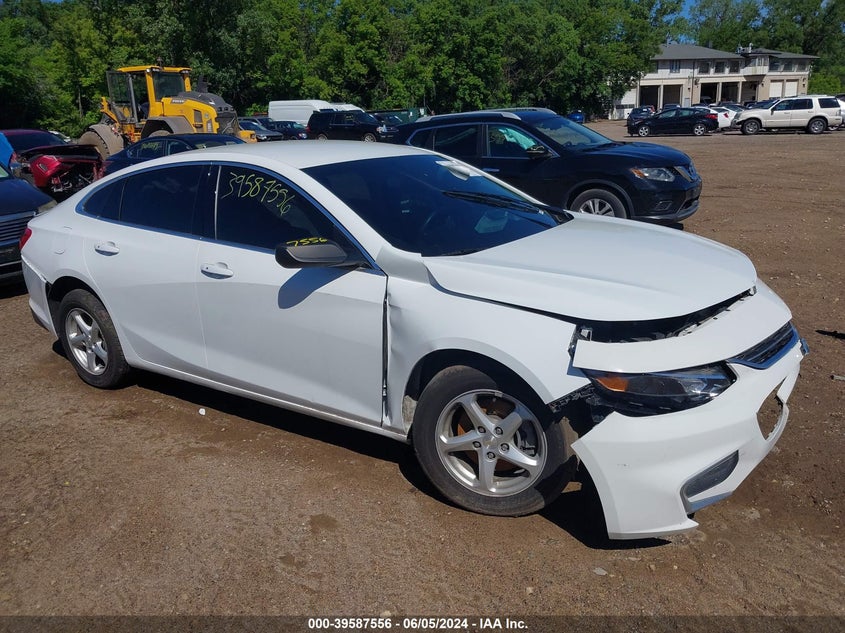 VIN 1G1ZB5ST9HF239487 2017 CHEVROLET MALIBU LS