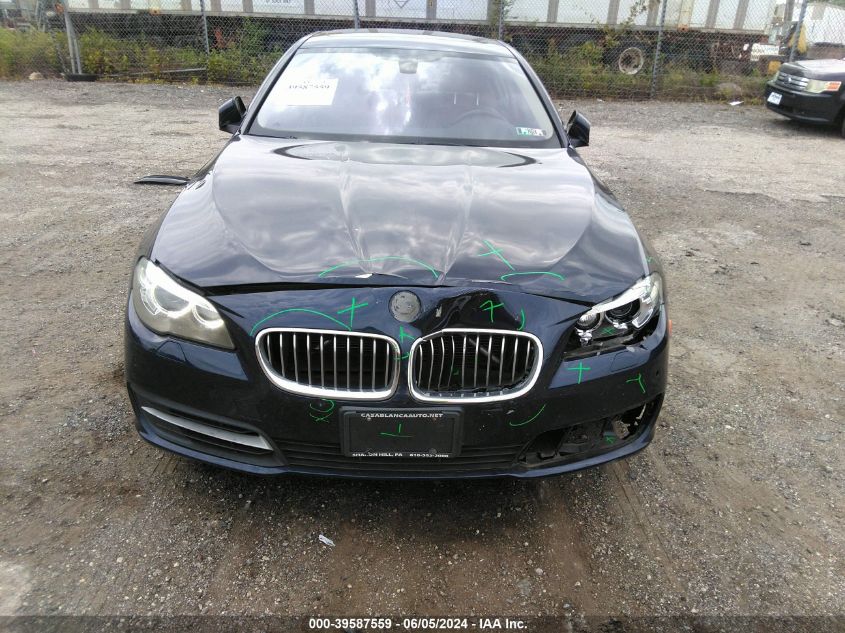 2014 BMW 528I xDrive VIN: WBA5A7C55ED613201 Lot: 39587559