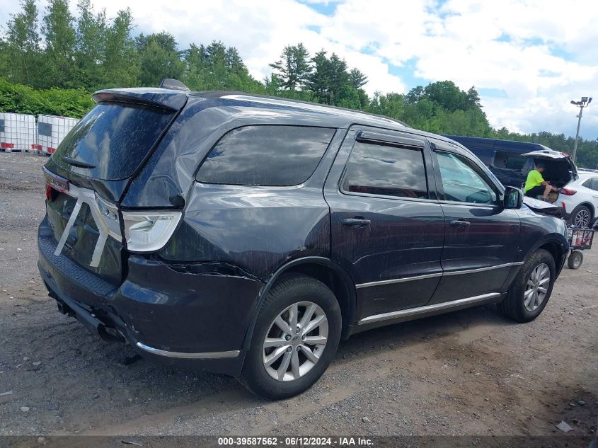 2015 Dodge Durango Sxt VIN: 1C4RDJAG6FC858013 Lot: 39587562