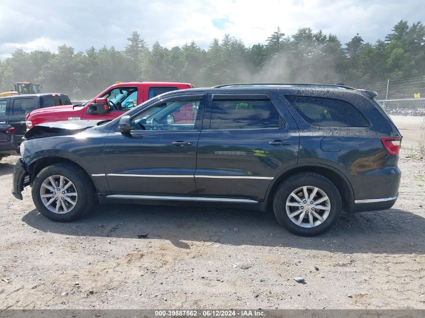 2015 Dodge Durango Sxt VIN: 1C4RDJAG6FC858013 Lot: 39587562