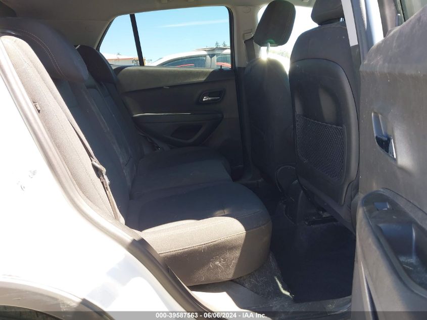 2020 Chevrolet Trax Fwd Ls VIN: 3GNCJKSB1LL110963 Lot: 39587563