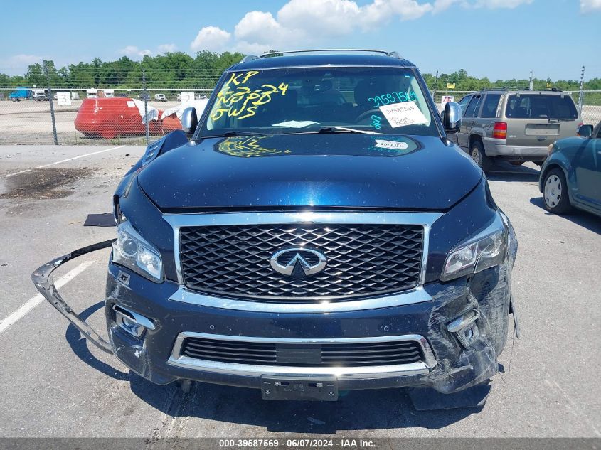 2017 Infiniti Qx80 VIN: JN8AZ2ND2H9830492 Lot: 39587569