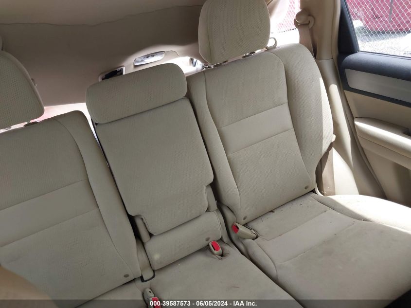 2010 Honda Cr-V Ex VIN: 5J6RE3H57AL002672 Lot: 39587573