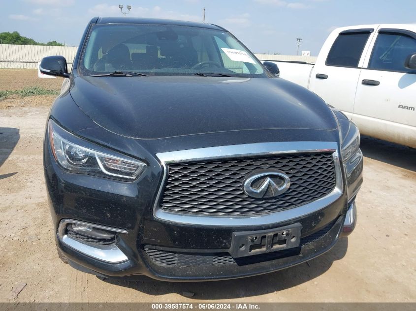 2019 Infiniti Qx60 Pure VIN: 5N1DL0MM5KC531617 Lot: 39587574