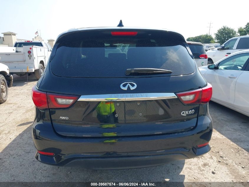 2019 Infiniti Qx60 Pure VIN: 5N1DL0MM5KC531617 Lot: 39587574