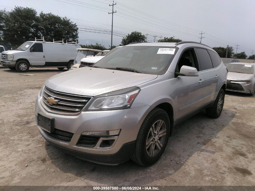 2015 Chevrolet Traverse Lt VIN: 1GNKRGKD9FJ350292 Lot: 39587580