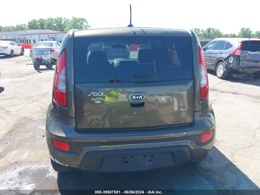 2012 Kia Soul + VIN: KNDJT2A60C7374016 Lot: 39587581