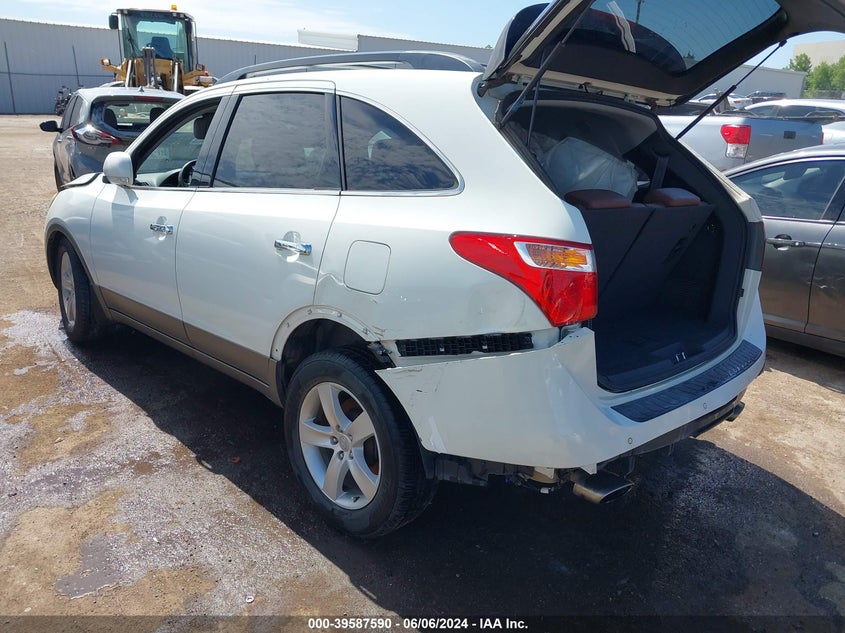 2010 Hyundai Veracruz Limited VIN: KM8NU4CC9AU129030 Lot: 39587590