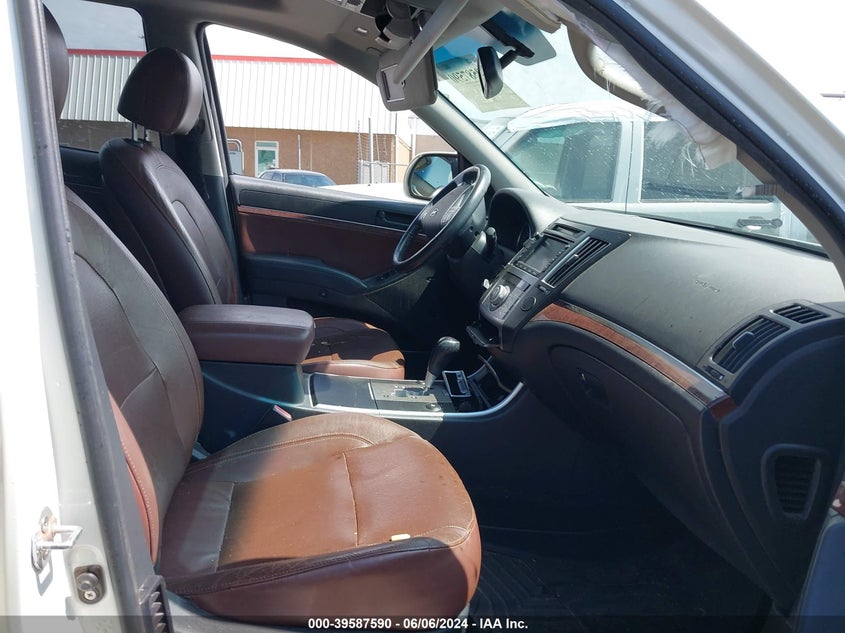 2010 Hyundai Veracruz Limited VIN: KM8NU4CC9AU129030 Lot: 39587590