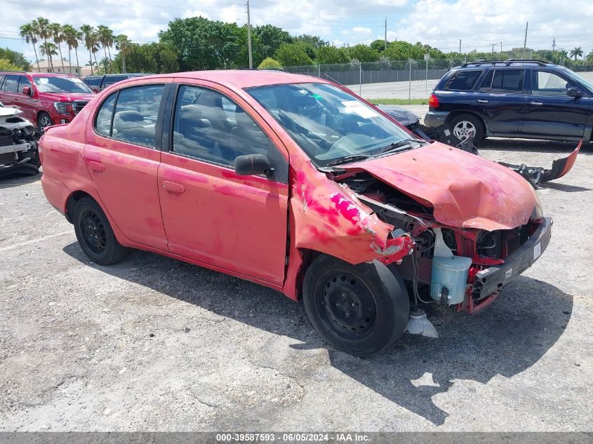 2002 Toyota Echo VIN: JTDBT123620242999 Lot: 39587593