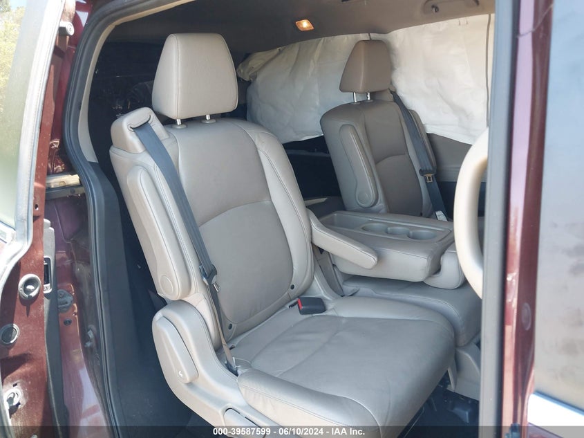 2018 Honda Odyssey Ex-L VIN: 5FNRL6H75JB034621 Lot: 39587599