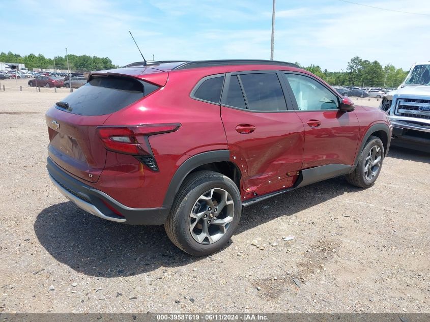 2024 Chevrolet Trax Fwd Lt VIN: KL77LHE21RC238561 Lot: 39587619