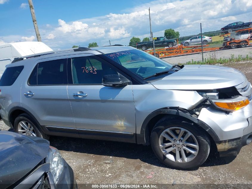 2014 Ford Explorer Xlt VIN: 1FM5K8D89EGA15573 Lot: 39587633