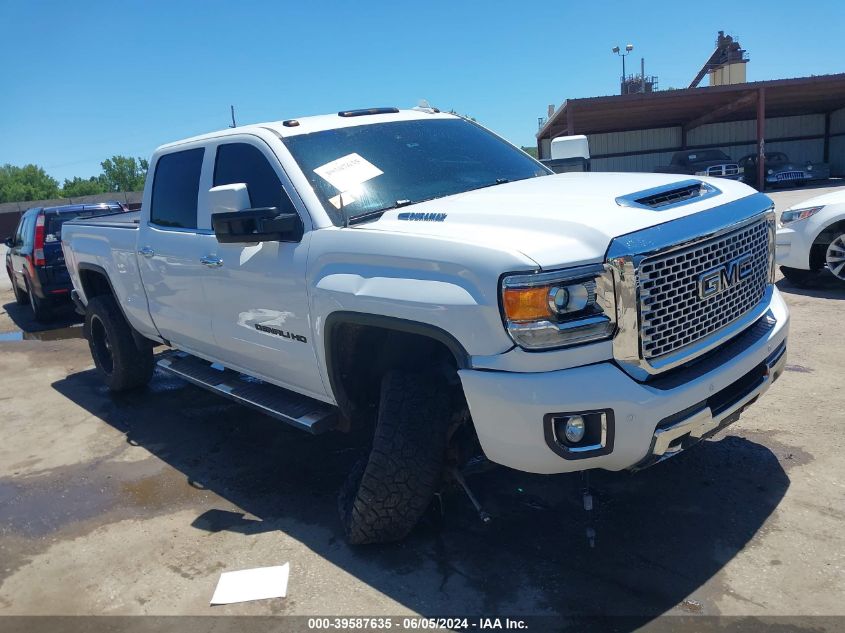 2017 GMC Sierra 2500Hd Denali VIN: 1GT12UEY0HF172154 Lot: 39587635