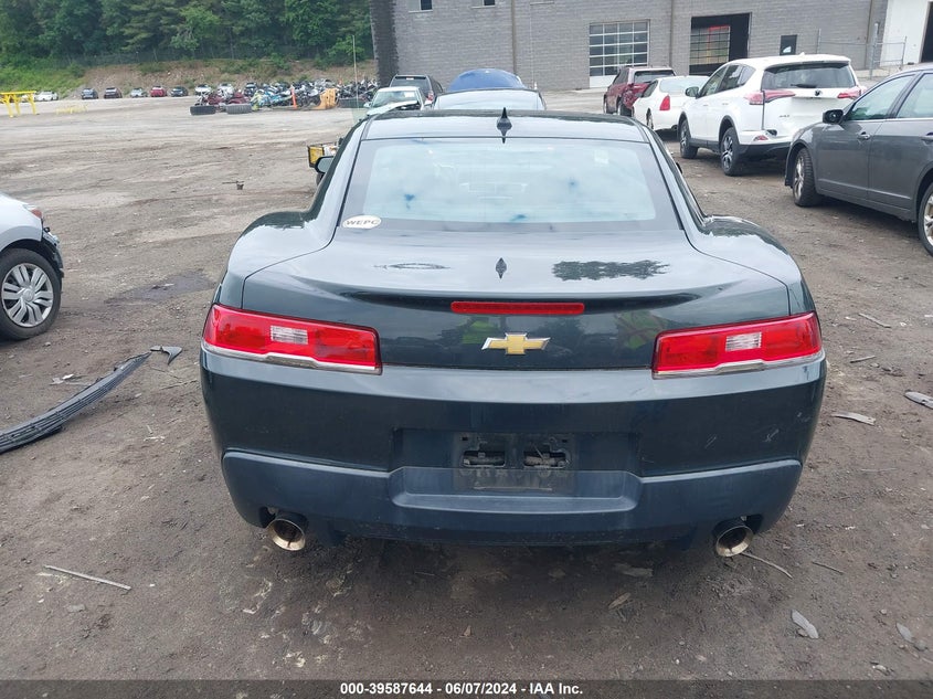 2015 Chevrolet Camaro 1Lt VIN: 2G1FD1E33F9251934 Lot: 39587644