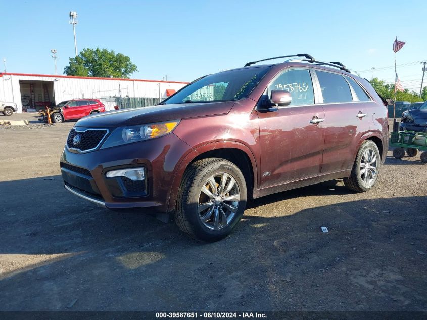 2013 Kia Sorento Sx V6 VIN: 5XYKWDA2XDG347351 Lot: 39587651