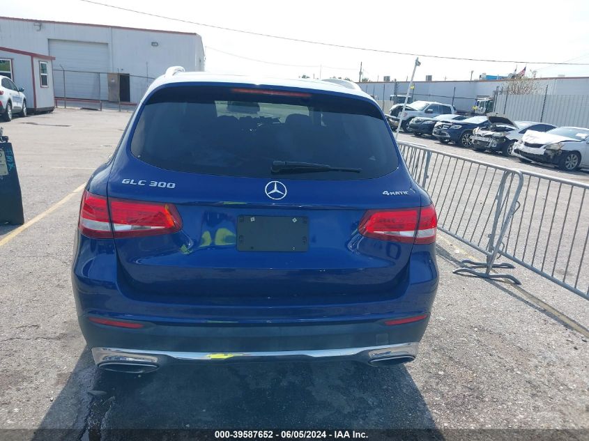 2018 Mercedes-Benz Glc 300 4Matic VIN: WDC0G4KB1JV045111 Lot: 39587652