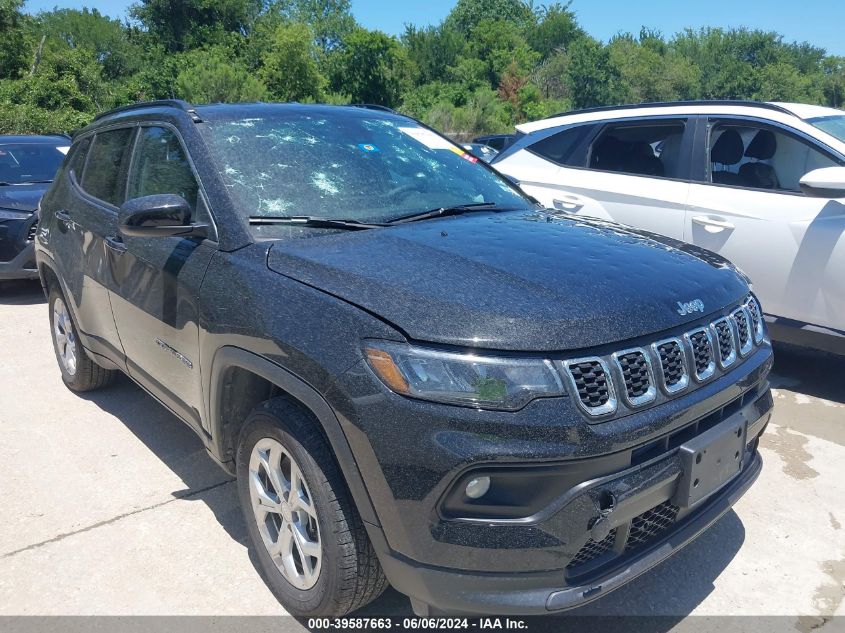 2024 Jeep Compass Latitude 4X4 VIN: 3C4NJDBN5RT100453 Lot: 39587663