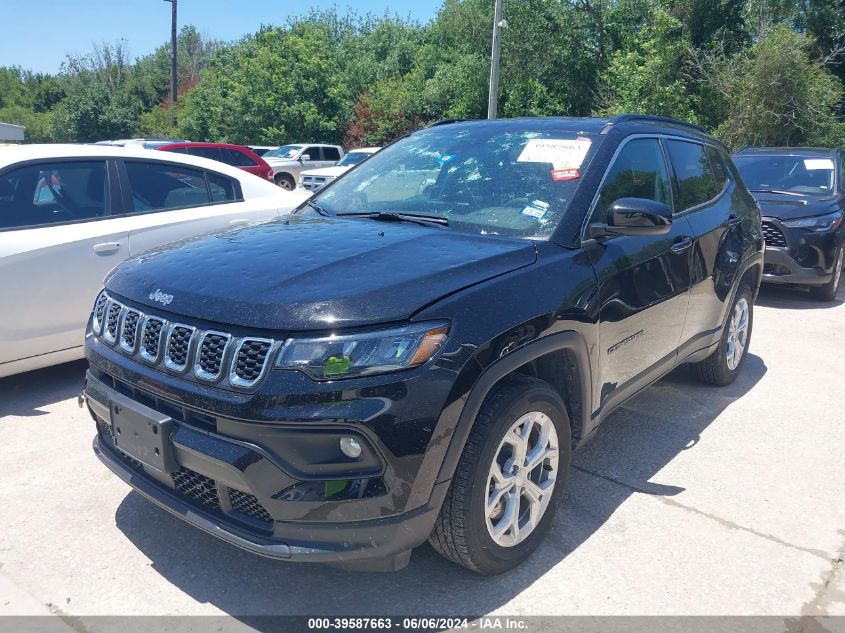 2024 Jeep Compass Latitude 4X4 VIN: 3C4NJDBN5RT100453 Lot: 39587663