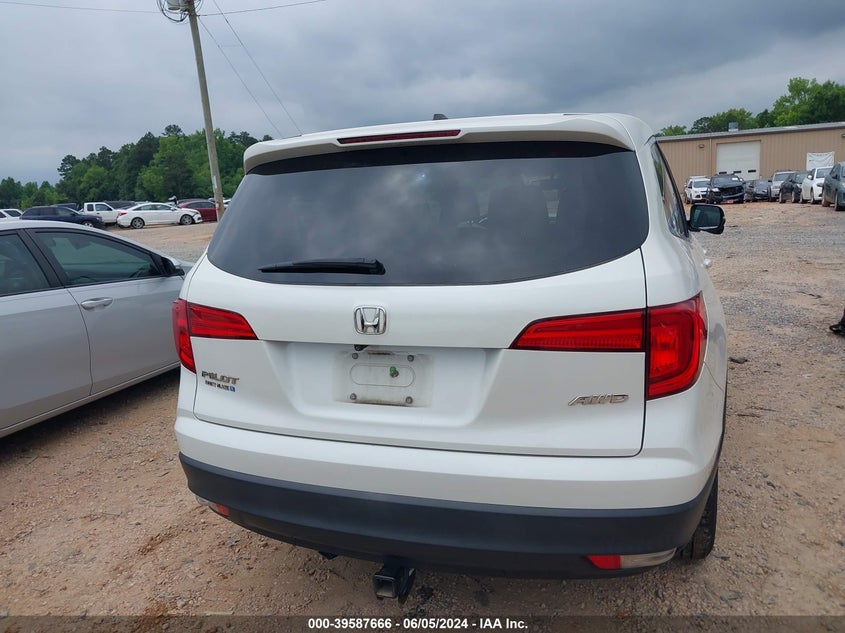 2016 HONDA PILOT EX-L - 5FNYF6H86GB119293
