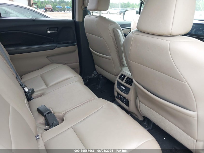 2016 HONDA PILOT EX-L - 5FNYF6H86GB119293