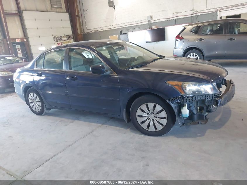 2009 Honda Accord 2.4 Lx VIN: 1HGCP26329A016652 Lot: 39587683