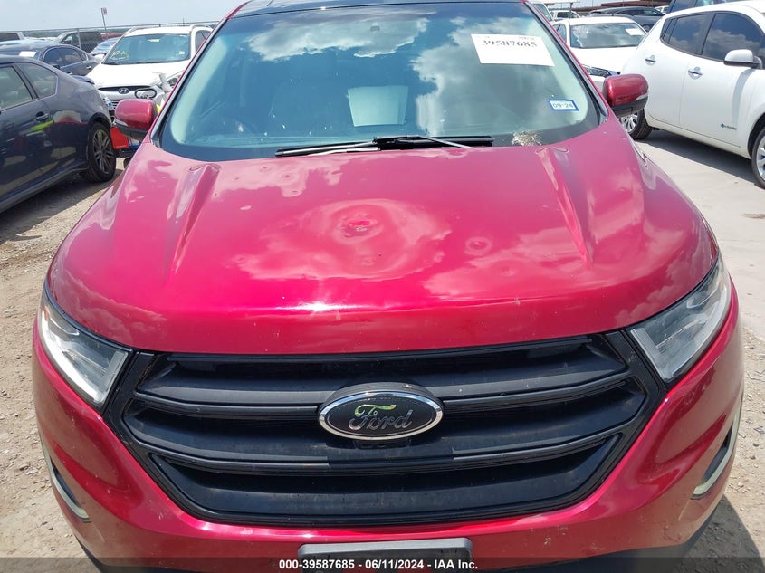 2015 Ford Edge Titanium VIN: 2FMPK3K84FBB60009 Lot: 39587685