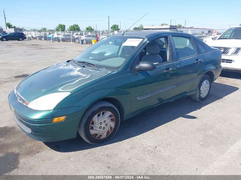 2001 Ford Focus Lx VIN: 1FAFP33PX1W140139 Lot: 39587689