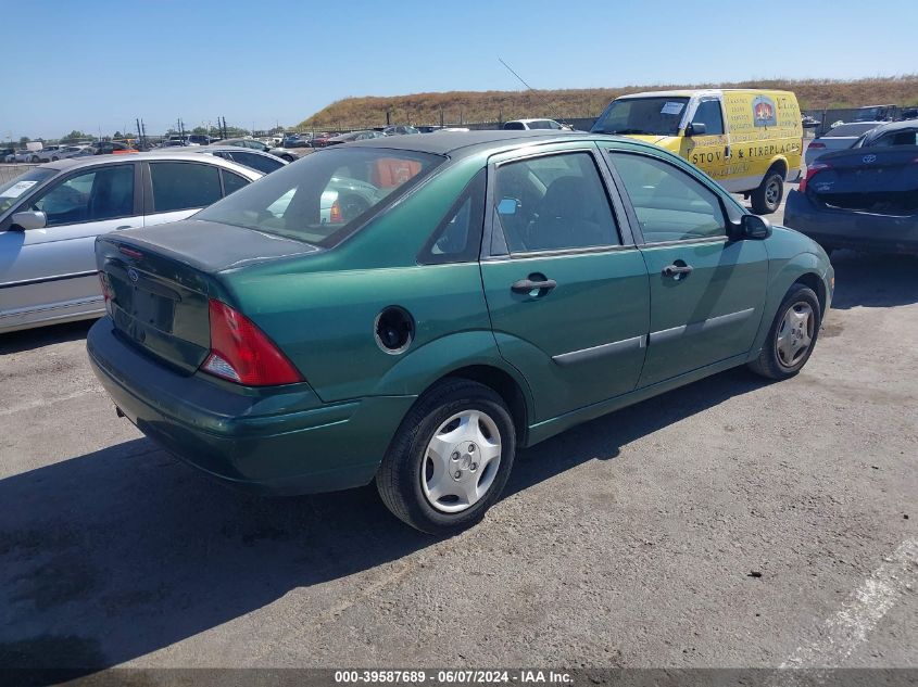 2001 Ford Focus Lx VIN: 1FAFP33PX1W140139 Lot: 39587689