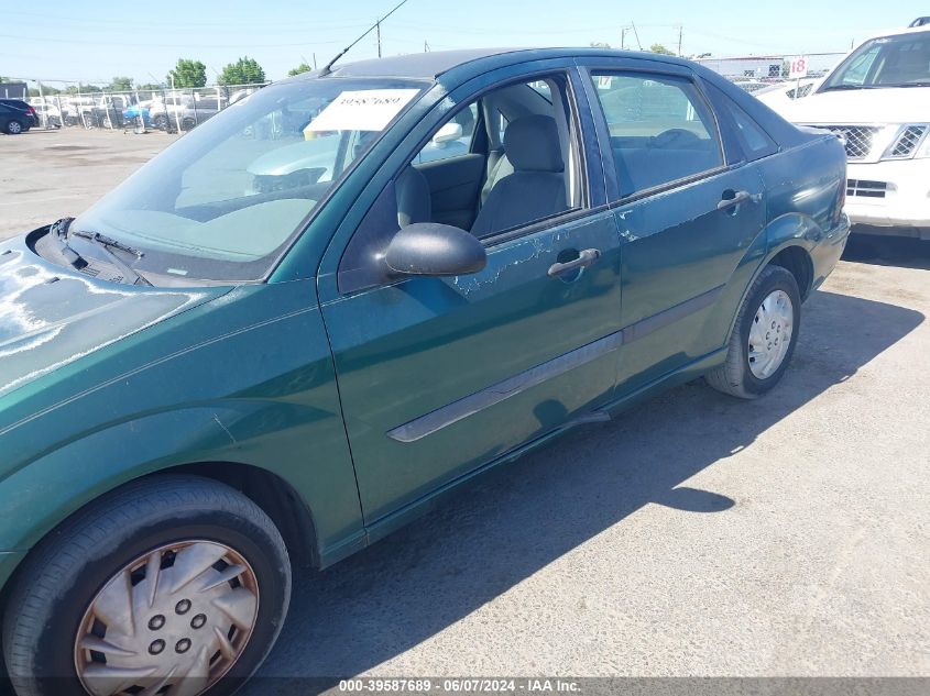 2001 Ford Focus Lx VIN: 1FAFP33PX1W140139 Lot: 39587689