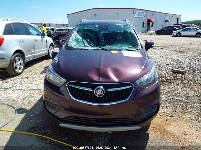 2017 Buick Encore Preferred VIN: KL4CJASB8HB050511 Lot: 39587691