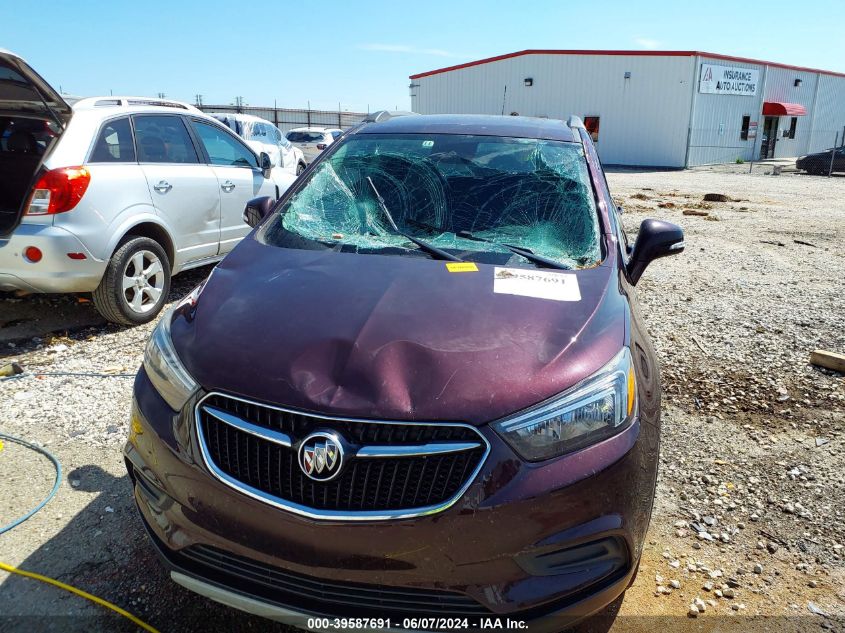 2017 Buick Encore Preferred VIN: KL4CJASB8HB050511 Lot: 39587691