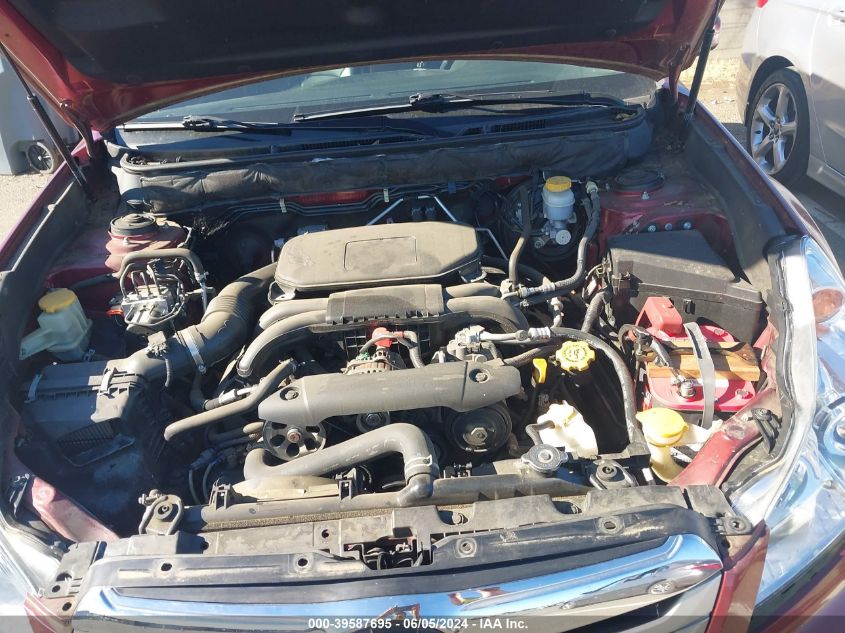 2012 Subaru Outback 2.5I Limited VIN: 4S4BRBKC8C3206456 Lot: 39587695