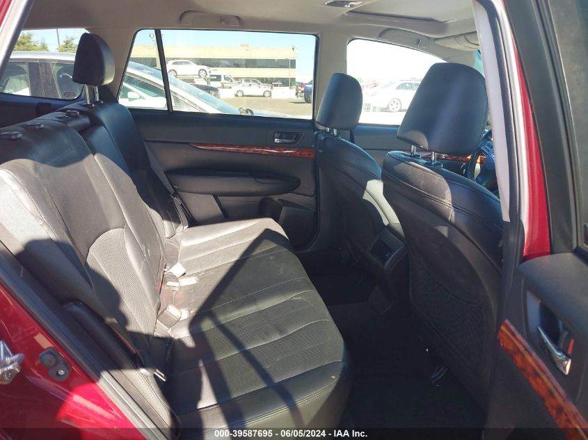 2012 Subaru Outback 2.5I Limited VIN: 4S4BRBKC8C3206456 Lot: 39587695