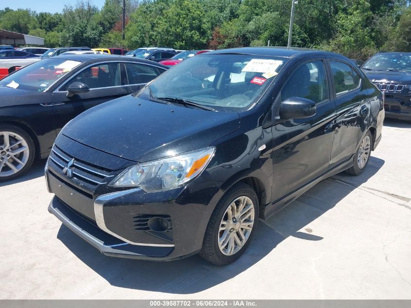 2021 Mitsubishi Mirage G4 Carbonite Edition/Es/Le VIN: ML32FUFJ1MHF05279 Lot: 39587702