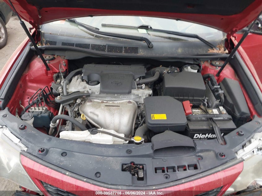 2014 Toyota Camry Se VIN: 4T1BF1FK2EU814832 Lot: 39587708