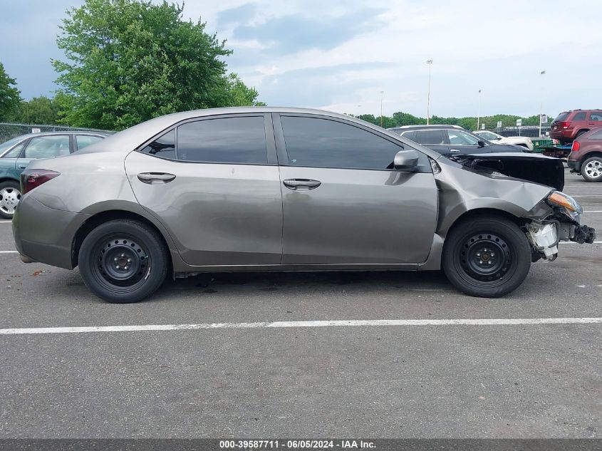 2018 Toyota Corolla Le VIN: 2T1BURHE0JC985912 Lot: 39587711