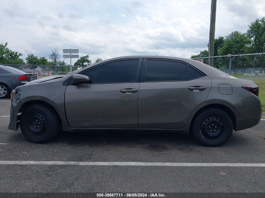 2018 Toyota Corolla Le VIN: 2T1BURHE0JC985912 Lot: 39587711