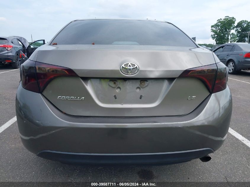 2018 Toyota Corolla Le VIN: 2T1BURHE0JC985912 Lot: 39587711