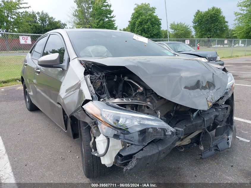 2018 Toyota Corolla Le VIN: 2T1BURHE0JC985912 Lot: 39587711