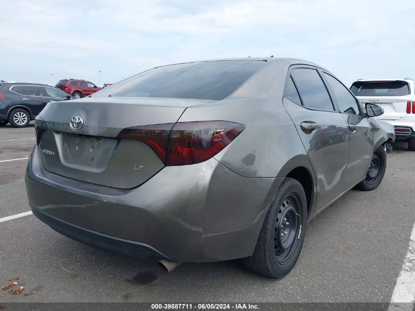 2018 Toyota Corolla Le VIN: 2T1BURHE0JC985912 Lot: 39587711