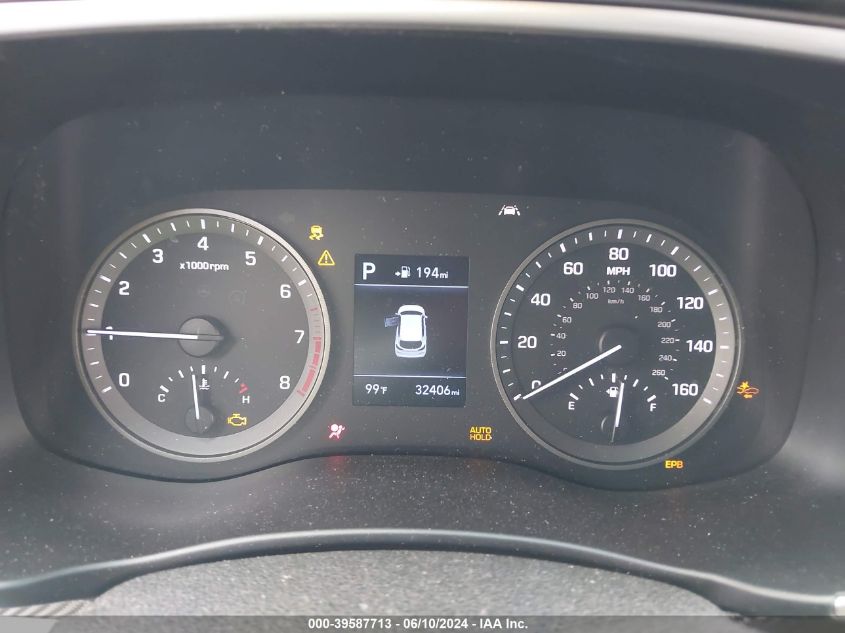 2019 Hyundai Tucson Sel VIN: KM8J33AL4KU902101 Lot: 39587713