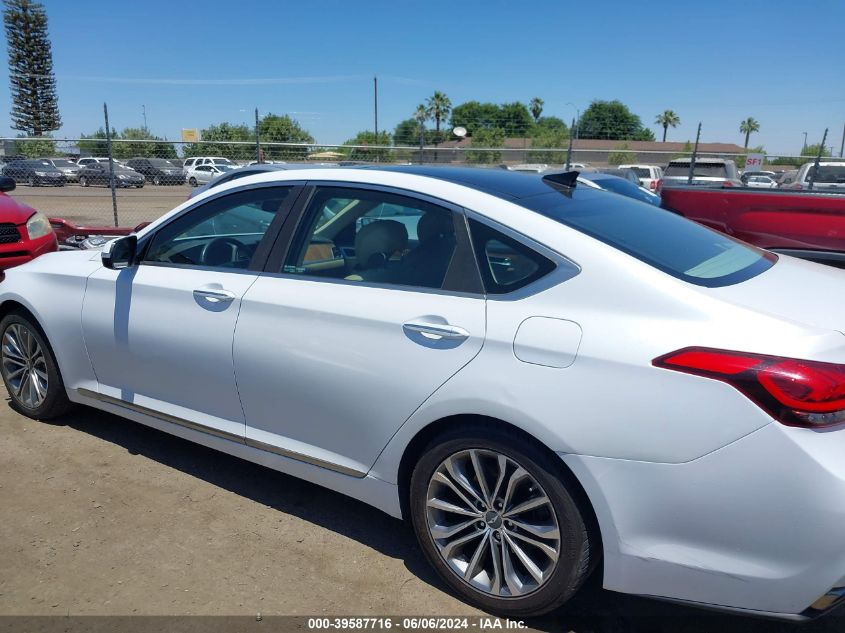 2015 Hyundai Genesis 3.8 VIN: KMHGN4JE5FU041707 Lot: 39587716