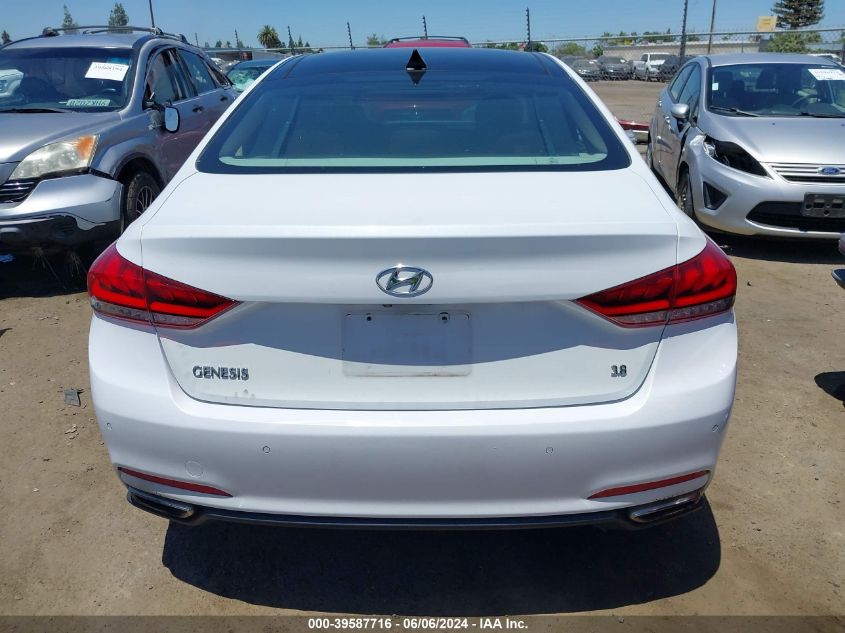 2015 Hyundai Genesis 3.8 VIN: KMHGN4JE5FU041707 Lot: 39587716