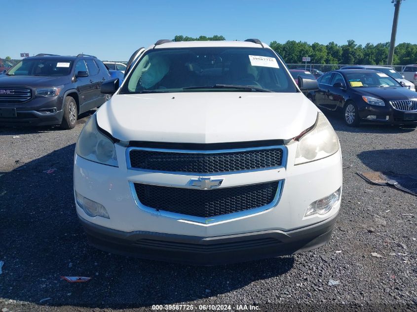 2011 Chevrolet Traverse Ls VIN: 1GNKREED1BJ114827 Lot: 39587725