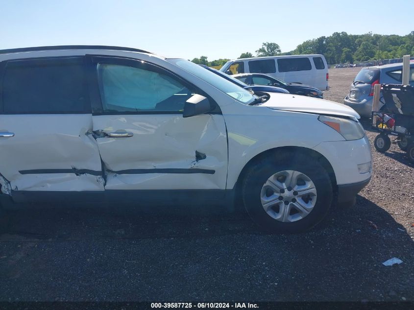 2011 Chevrolet Traverse Ls VIN: 1GNKREED1BJ114827 Lot: 39587725