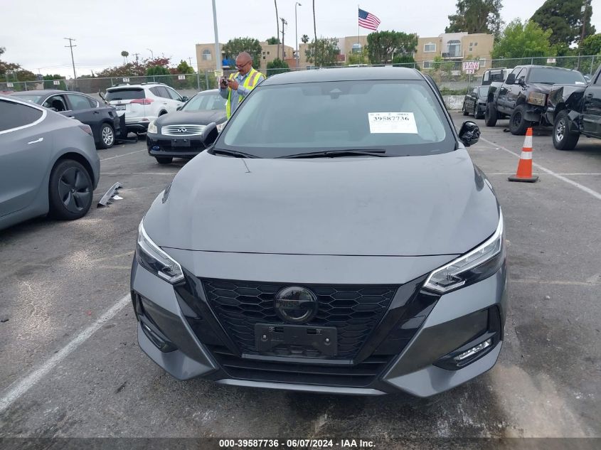 2023 Nissan Sentra Sr Xtronic Cvt VIN: 3N1AB8DV3PY287775 Lot: 39587736