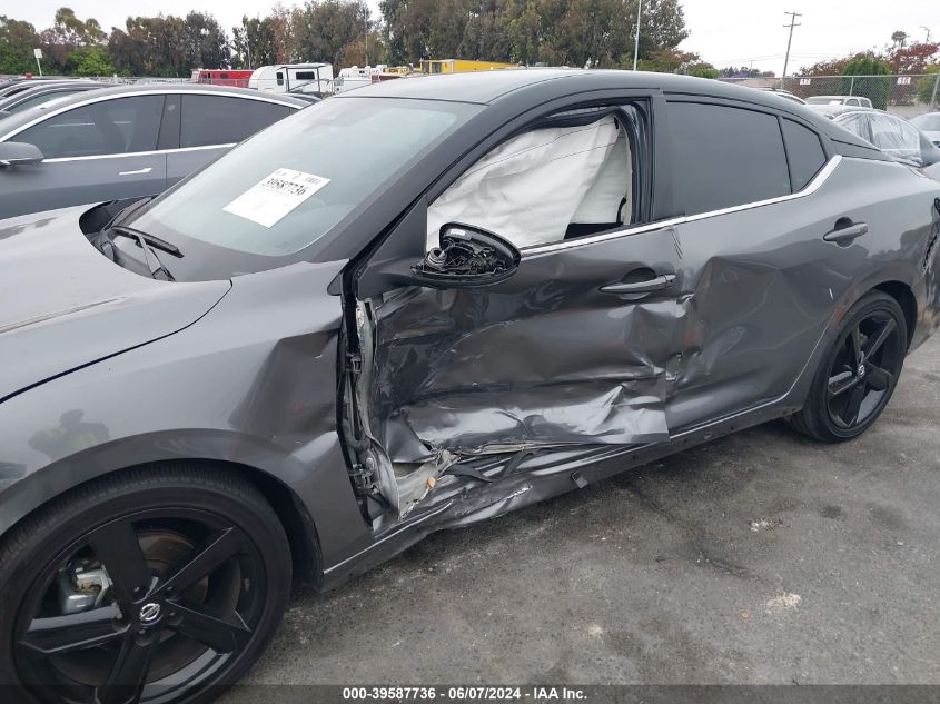 2023 Nissan Sentra Sr Xtronic Cvt VIN: 3N1AB8DV3PY287775 Lot: 39587736