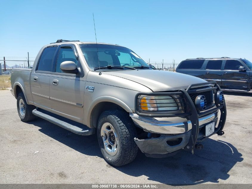 2002 Ford F150 Supercrew VIN: 1FTRW08L22KC06089 Lot: 39587738